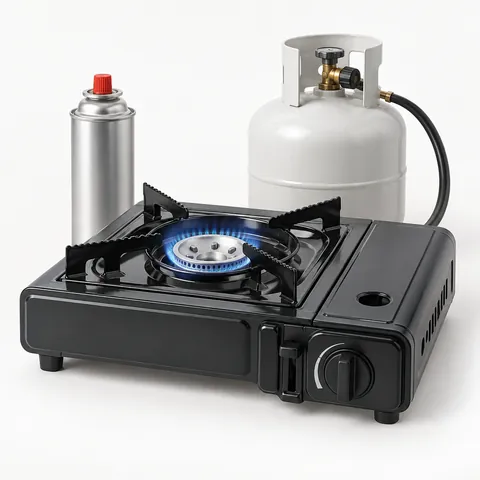Dual-fuel butane/propane stoves